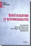 Généticisation et responsabilités. 9782247081745