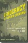 Democracy as problem solving