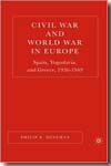 Civil War and World War in Europe. 9781403972163