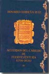 Acuerdos del Cabildo de Fuenteventura (1799-1834). 9788496017498