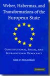 Weber, Habermas, and transformations of the European State