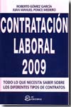 Contratación laboral 2009. 9788496743830