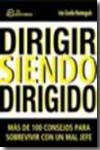 Dirigir siendo dirigido. 9788496743854