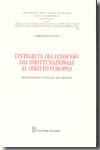 L'integrità del consenso dai diritti nazionali al Diritto europeo. 9788814142215