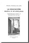 La educación según G.M. de Jovellanos