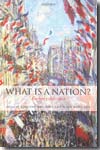 What is a nation?. 9780199562503
