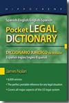 Pocket legal dictionary