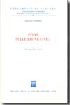 Studi sulle prove civili