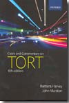 Cases and commentary on Tort