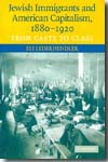 Jewish immigrants and american capitalism, 1880-1920