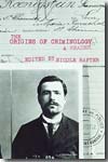 The origins of criminology