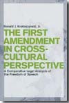 The first amendment in cross-cultural perspective