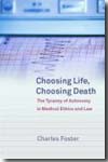 Choosing life, choosing death. 9781841139296