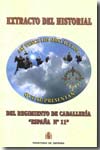 Extracto del historial del regimiento de caballería