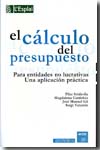 El cálculo del presupuesto para entidades no lucrativas