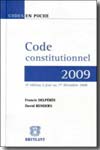 Code constitutionnel 2009. 9782802726975