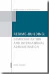 Regime-building. 9780199561032