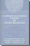 A cross-cultural theory of voter behavior. 9780789027368