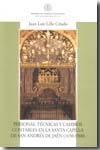 Personas, técnicas y cambios contables en la Santa Capilla de San Andrés de Jaén (1650-1900)