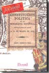 Constitución política de la monarquía española