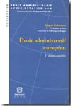 Droit administratif européen. 9782802725886