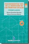 Procedimientos tipo en la inspección de los tributos locales. 9788461209965