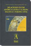 Relaciones entre América Latina y Europa. 9788478003044