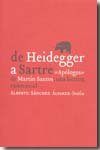 De Heidegger a Sartre