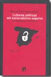 Culturas políticas del nacionalismo español