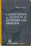 Comentarios al Estatuto de Autonomía de Andalucía
