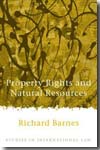 Property rights and natural resources