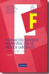 Formación superior en prevención de riesgos laborales