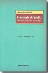 Hannah Arendt. 9789507867309