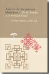 Análisis de los paisajes históricos. De al-Andalus a la sociedad feudal. 9788492593286