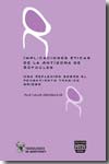 Implicaciones éticas de la 'Antígona' de Sófocles. 9788492751198