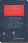 Comentarios a la Ley Orgánica de Universidades