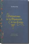 Ordinaciones de la Diputación de las Cortes. 9788489510944