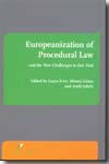 Europeanization of procedural Law. 9789089520050