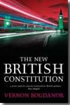 The new british Constitution. 9781841136714