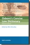 Osborn's concise Law dictionary