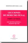 Lecciones de Derecho penal. 9788469181966