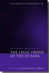 The legal order of the oceans