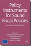 Policy intruments for sound fiscal policies. 9789279093104