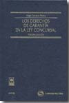 Los derechos de garantía en la Ley concursal. 9788447032761