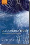 Accountants' truth. 9780199547142