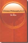 Chinese philosophy A-Z