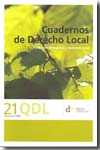 QDL. Cuadernos de Derecho local, Nº 21, año 2009. 100862844