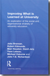 Improving what is learned at university