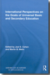 International perspectives on the goals of university basic and secondary education