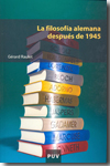 La filosofía alemana después de 1945. 9788437075389